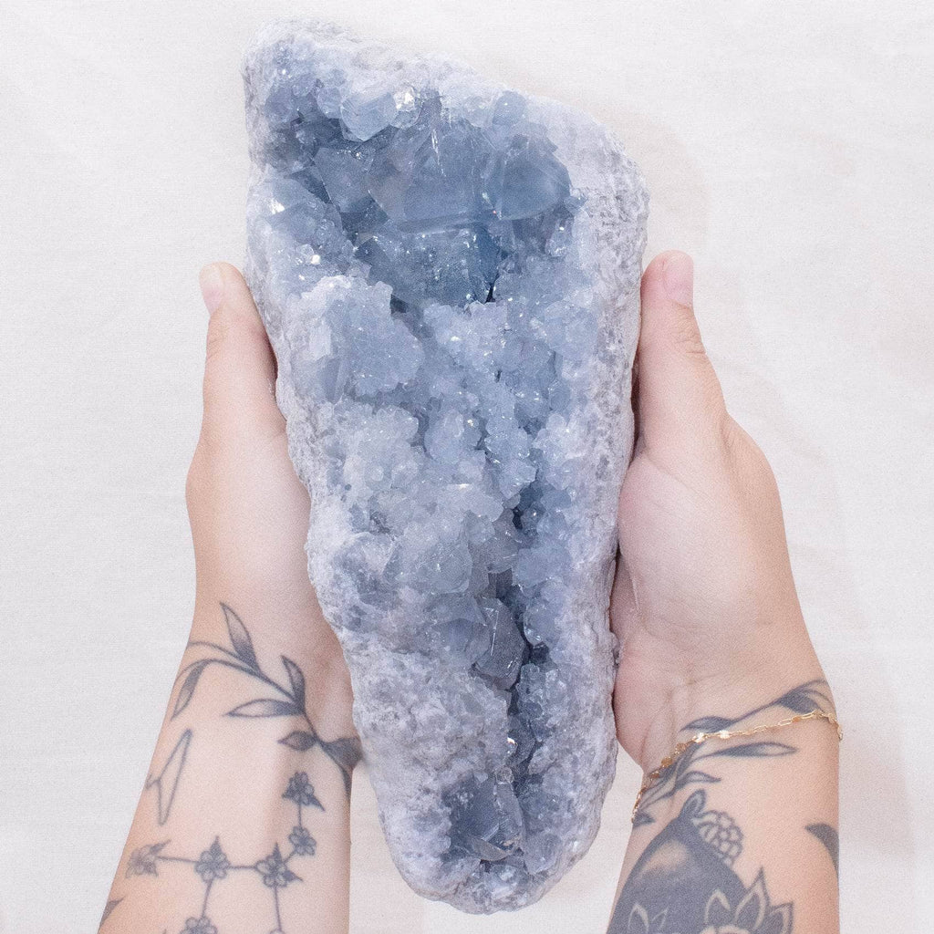Celestine Geodes - Large - 1 of a Kind