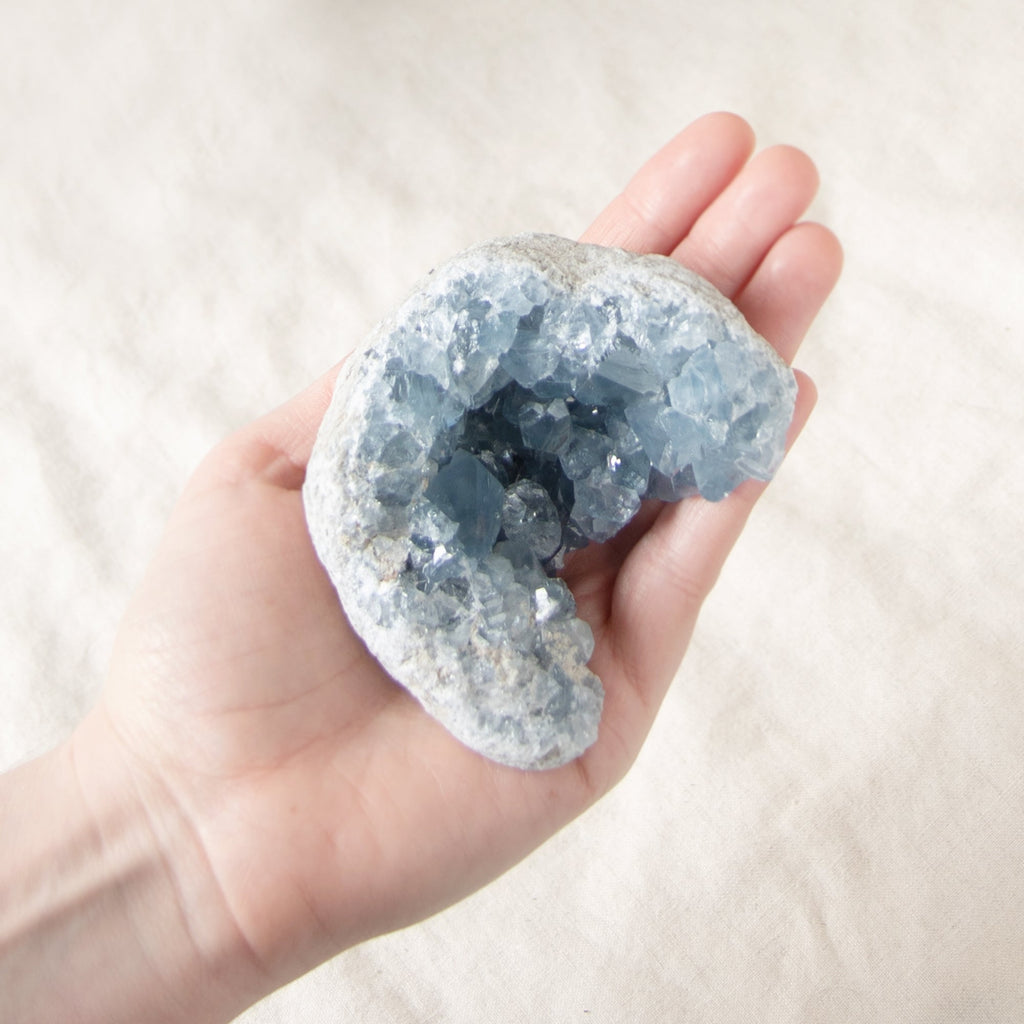 Celestine Geodes - Large - 1 of a Kind