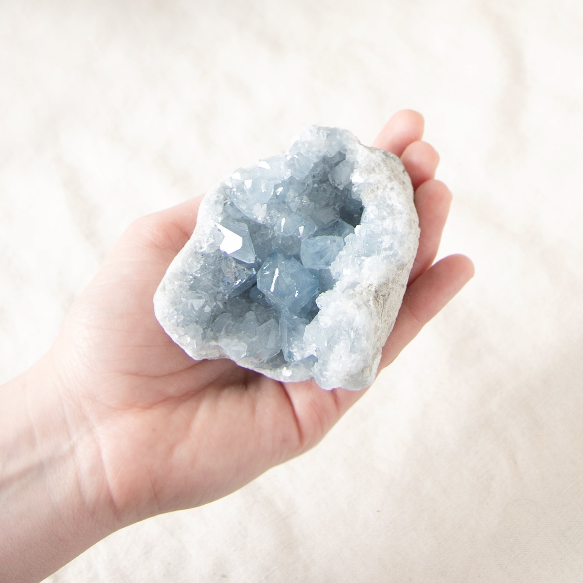 Celestine Geodes - Large - 1 of a Kind