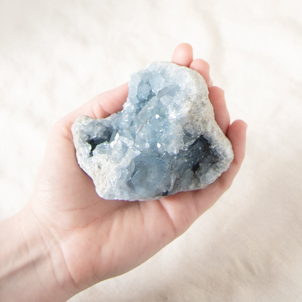 Celestine Geodes - Large - 1 of a Kind