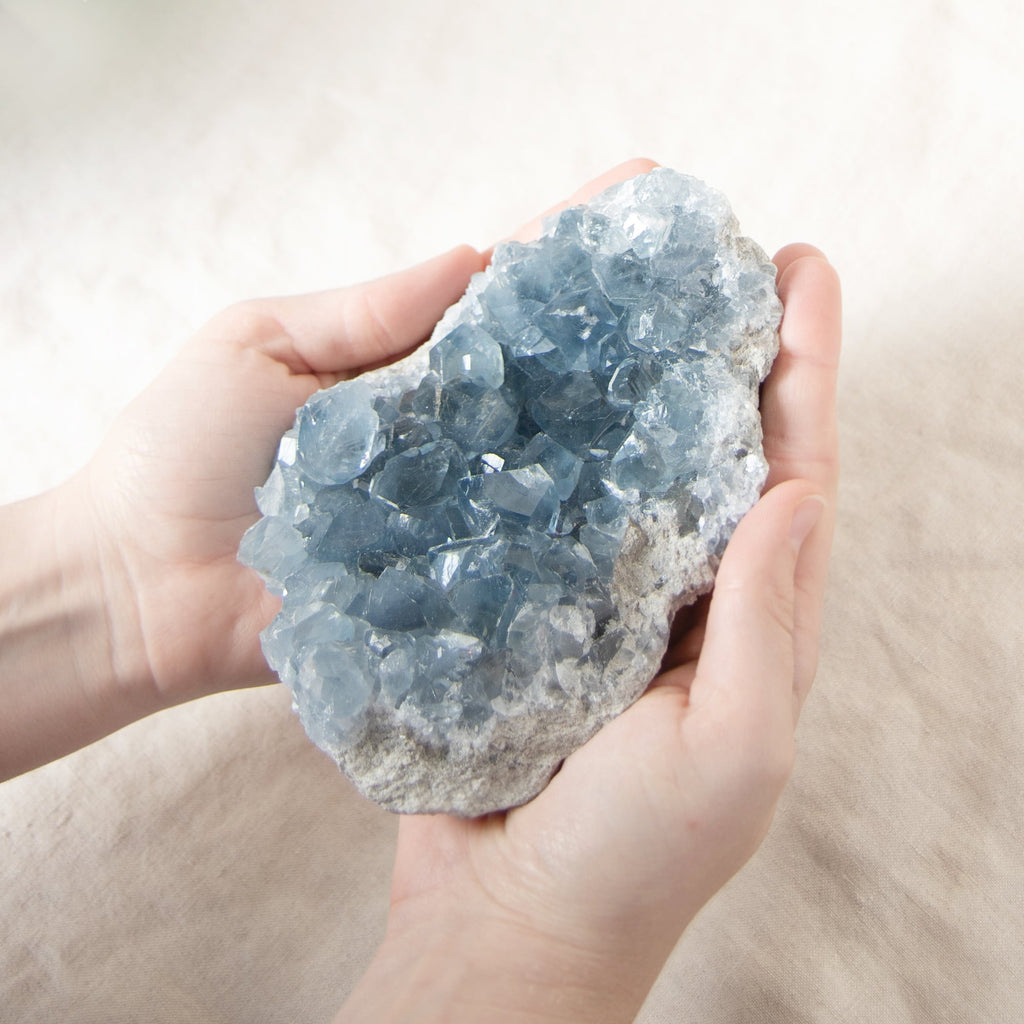 Celestine Geodes - Large - 1 of a Kind
