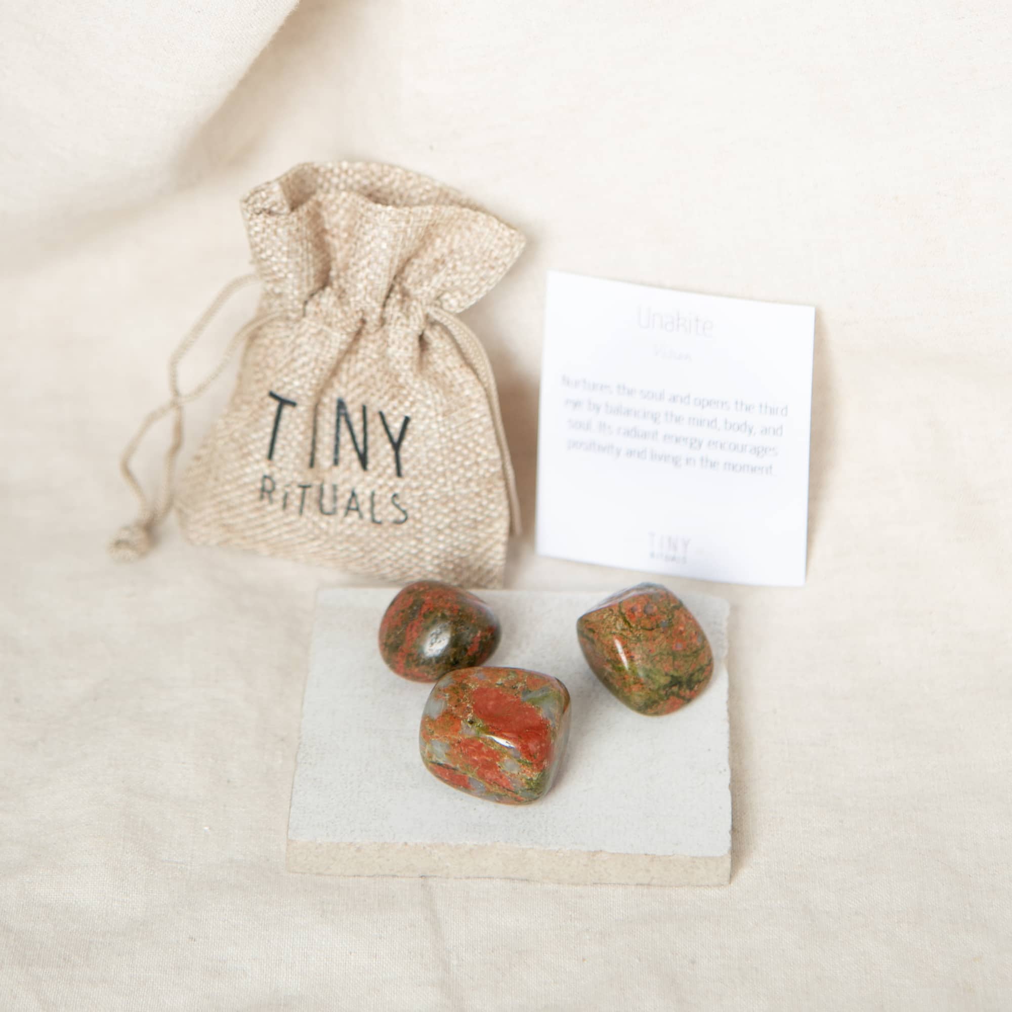 Unakite Stone Gift Set