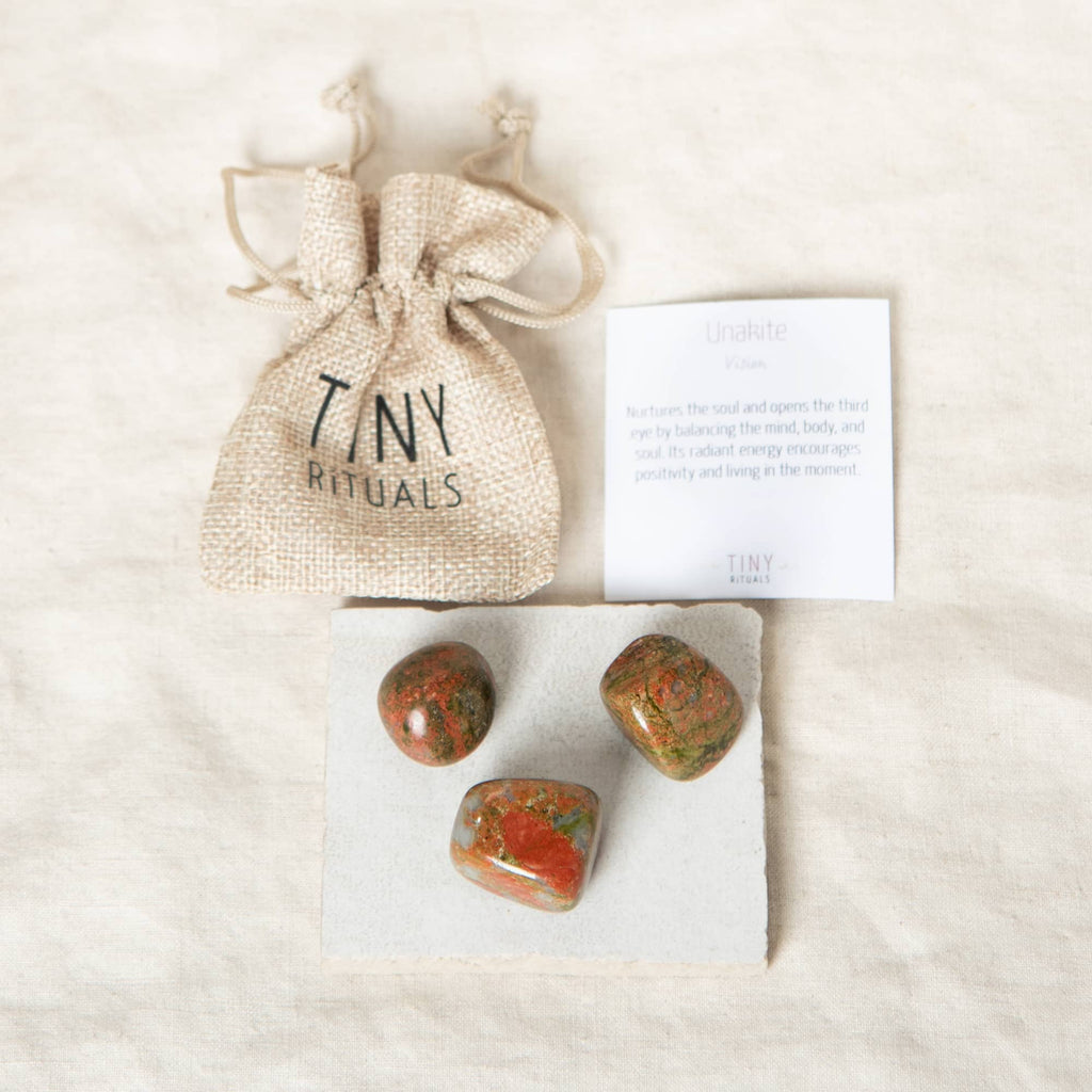 Unakite Stone Gift Set