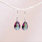 Mystic Topaz Pear Cut Earring