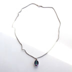 Mystic Topaz Oval Pendant