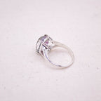 Mystic Topaz Cushion Cut Ring
