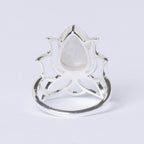 Lotus Gemstone Ring
