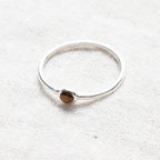 Tiger Eye Silver or Gold Ring