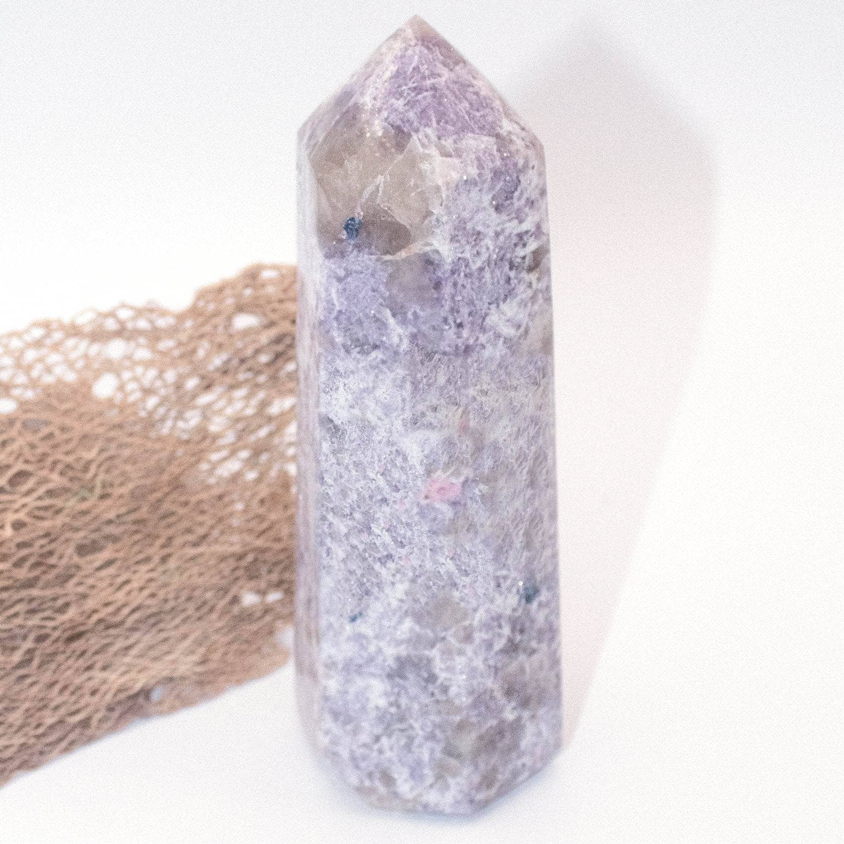Lepidolite Obelisk