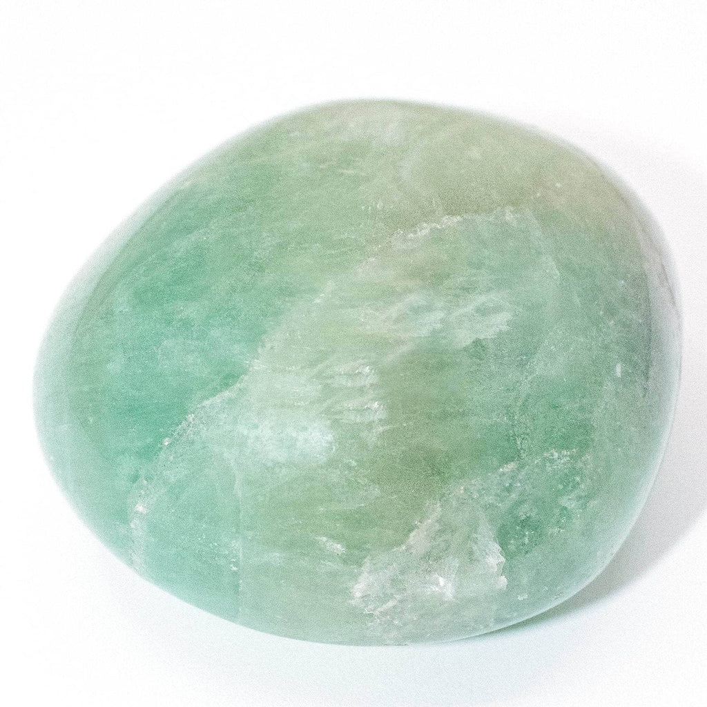 Green Fluorite Palm Stone