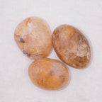 Golden Healer Quartz Palm Stone