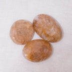 Golden Healer Quartz Palm Stone