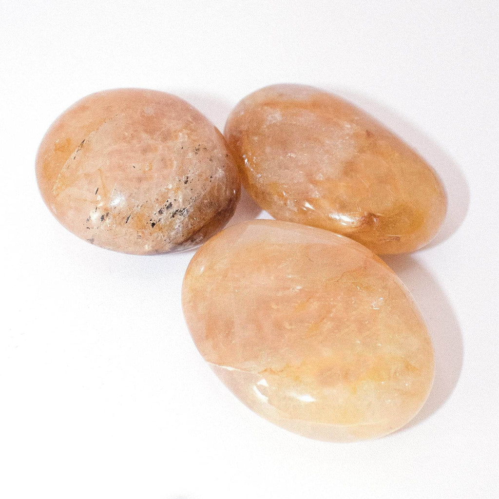 Golden Healer Quartz Palm Stone