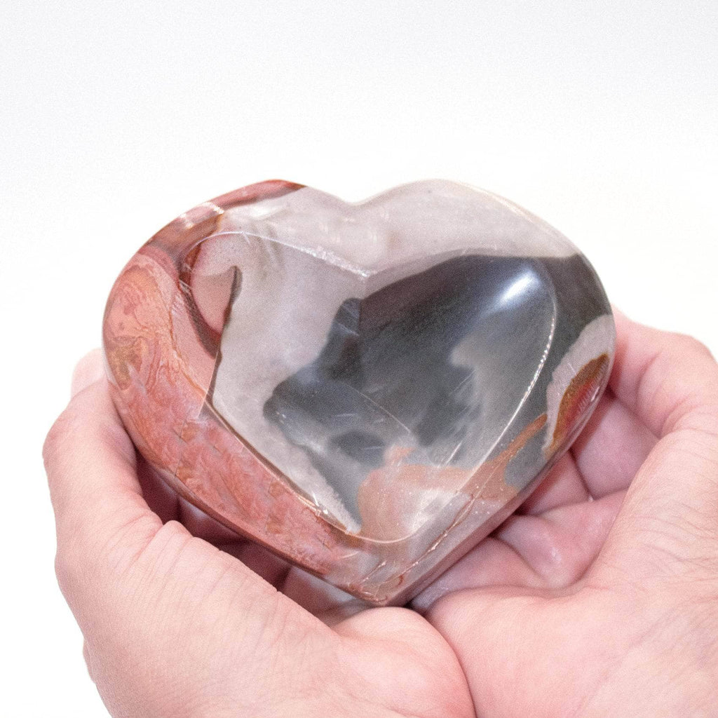 Polychrome Jasper Heart Bowl