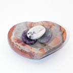 Polychrome Jasper Heart Bowl