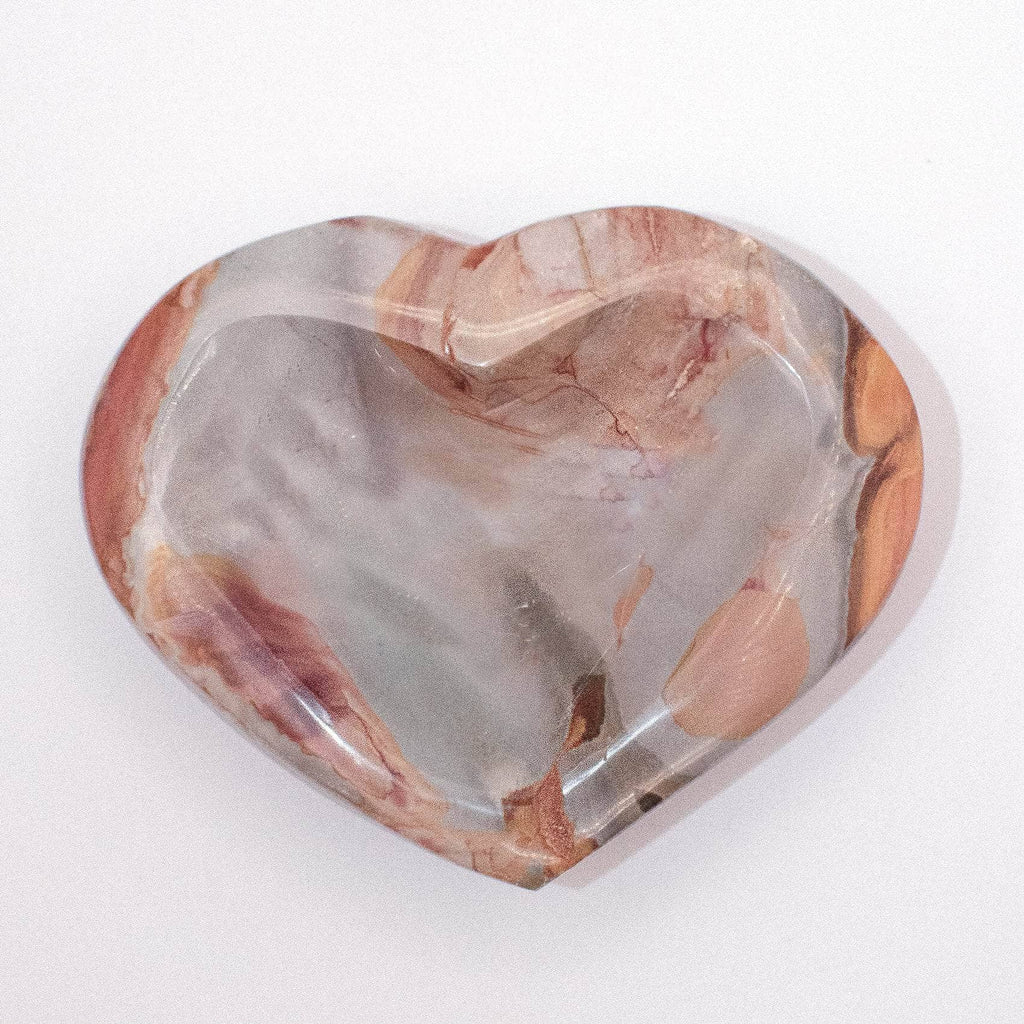 Polychrome Jasper Heart Bowl