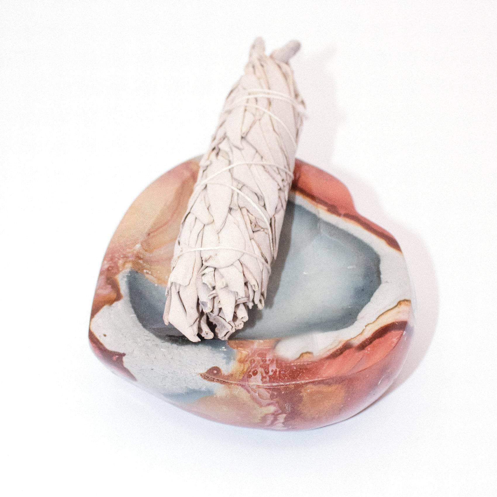 Polychrome Jasper Heart Bowl