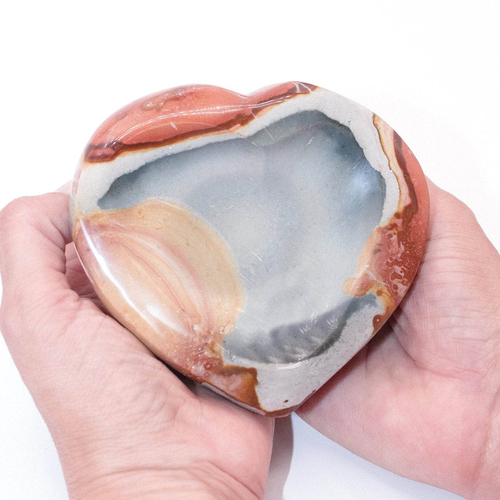 Polychrome Jasper Heart Bowl