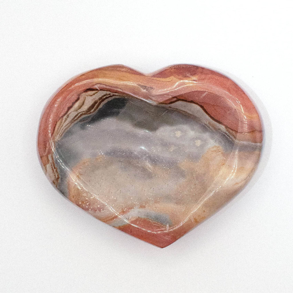 Polychrome Jasper Heart Bowl