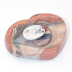 Polychrome Jasper Heart Bowl