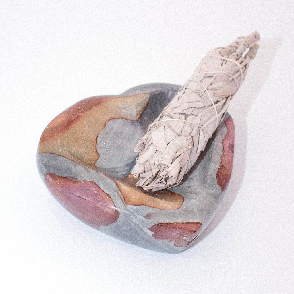 Polychrome Jasper Heart Bowl