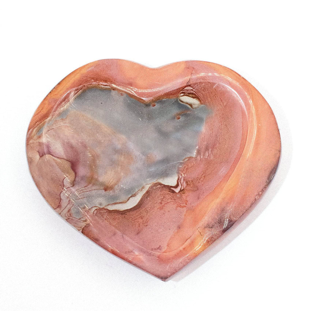 Polychrome Jasper Heart Bowl
