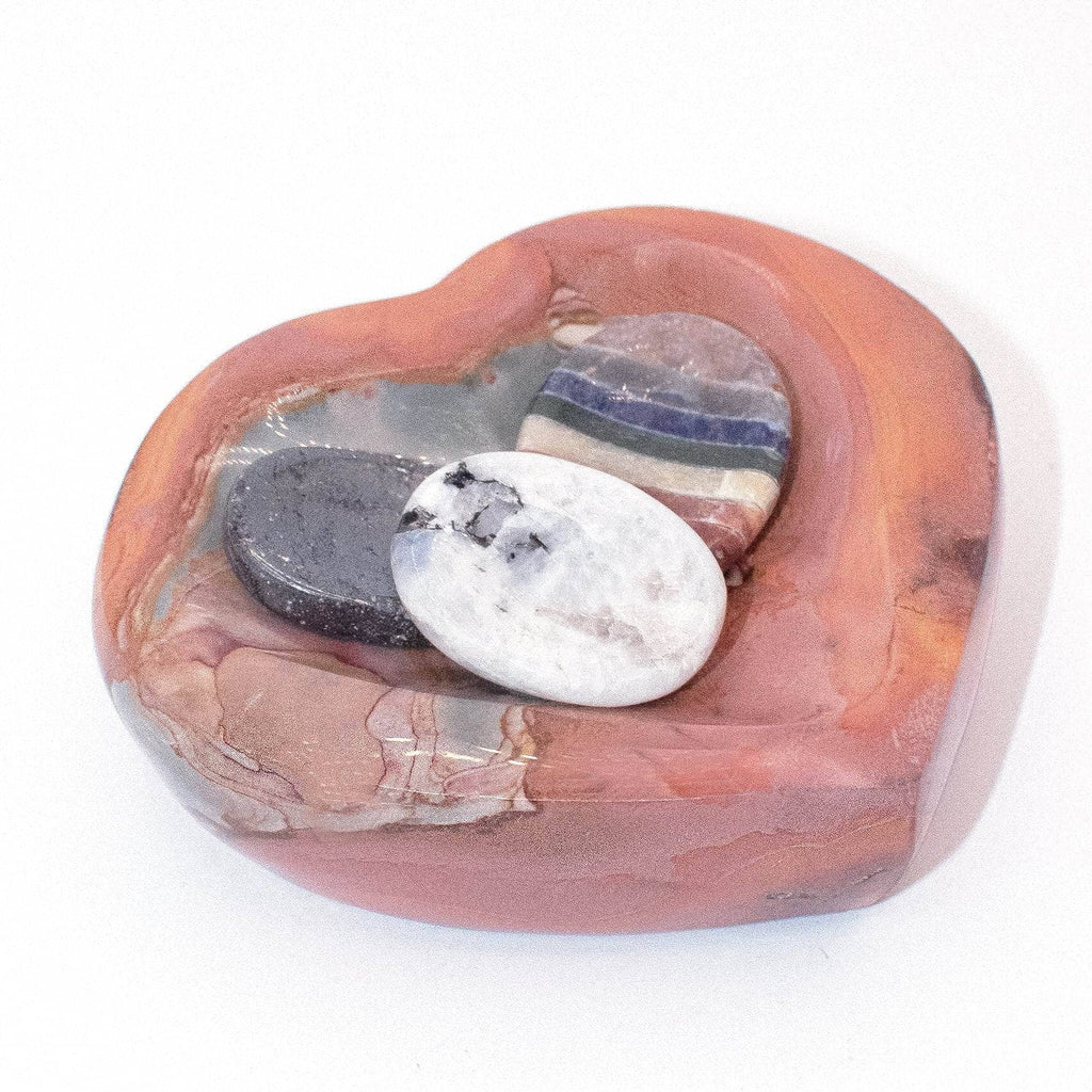 Polychrome Jasper Heart Bowl