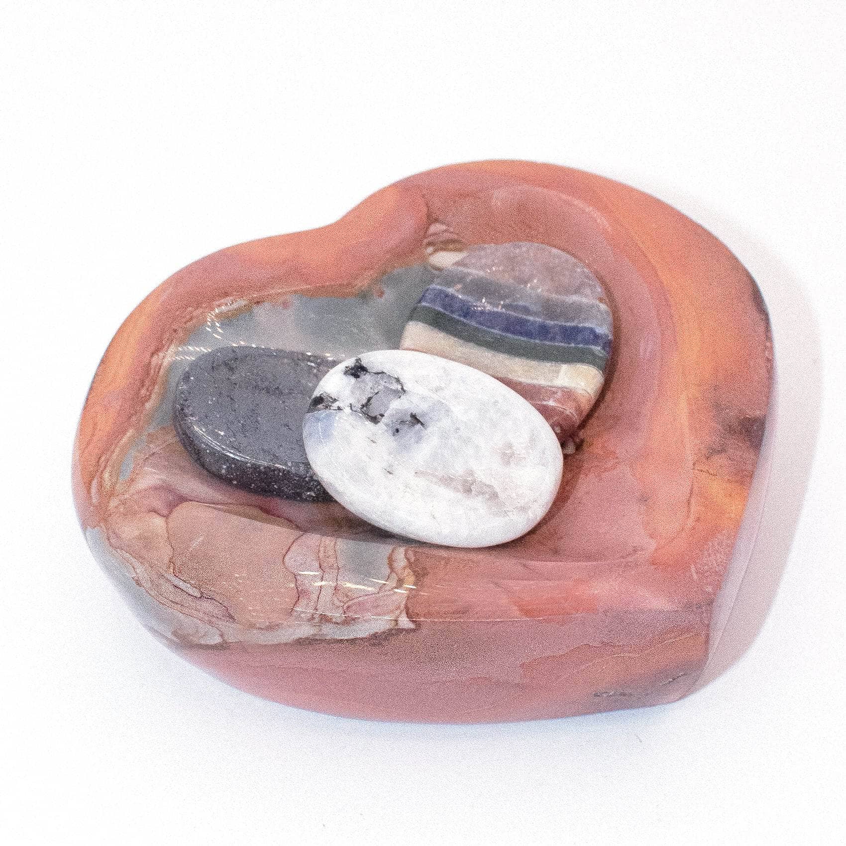 Polychrome Jasper Heart Bowl