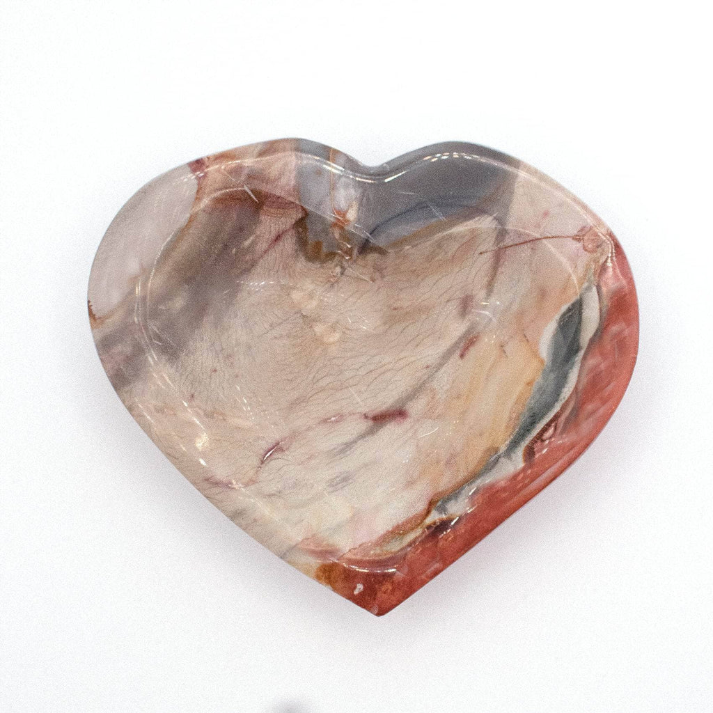 Polychrome Jasper Heart Bowl