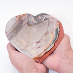 Polychrome Jasper Heart Bowl