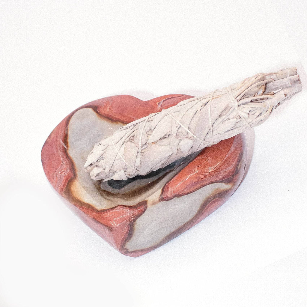 Polychrome Jasper Heart Bowl