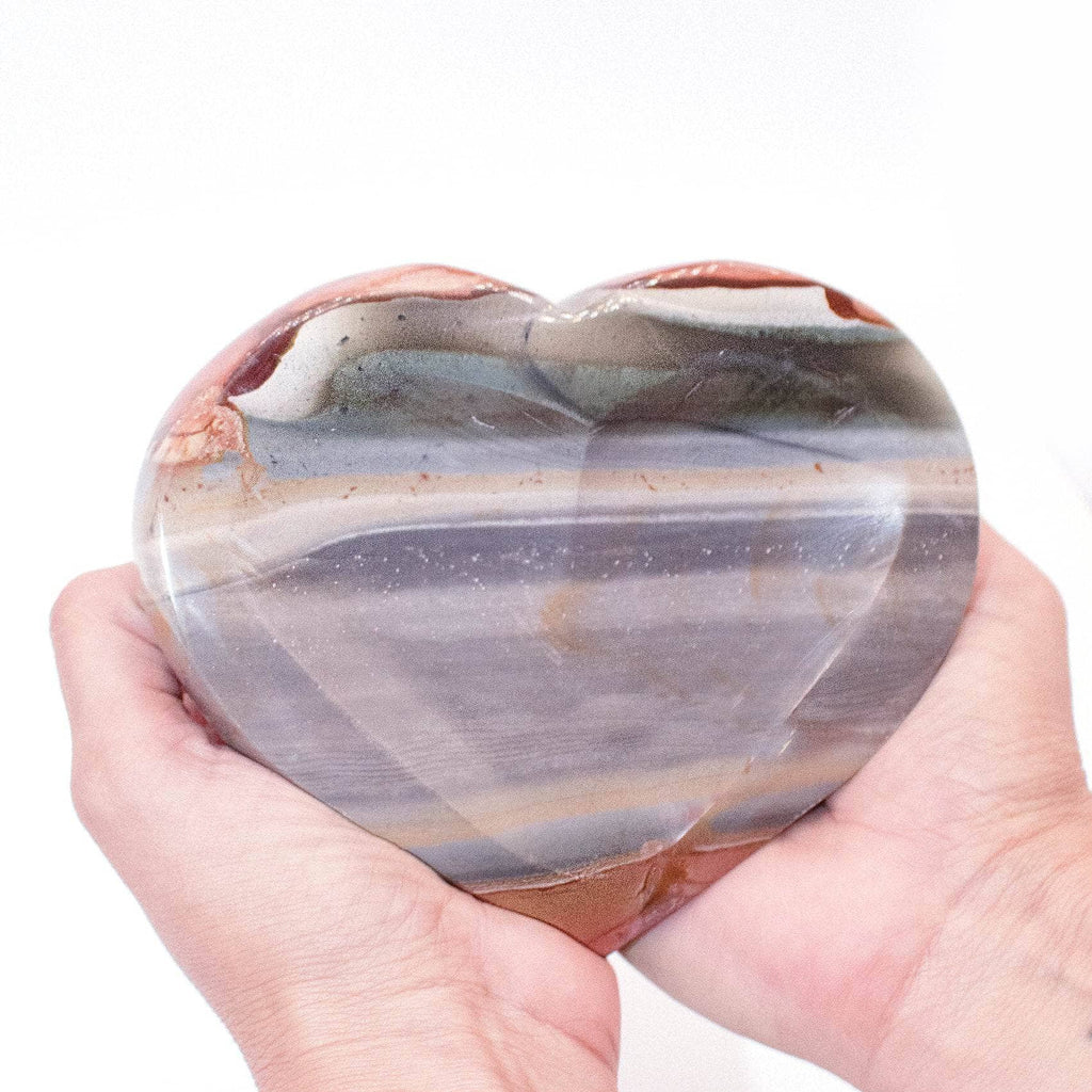 Polychrome Jasper Heart Bowl
