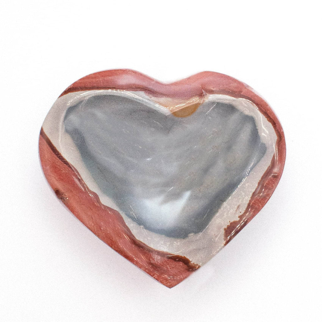 Polychrome Jasper Heart Bowl