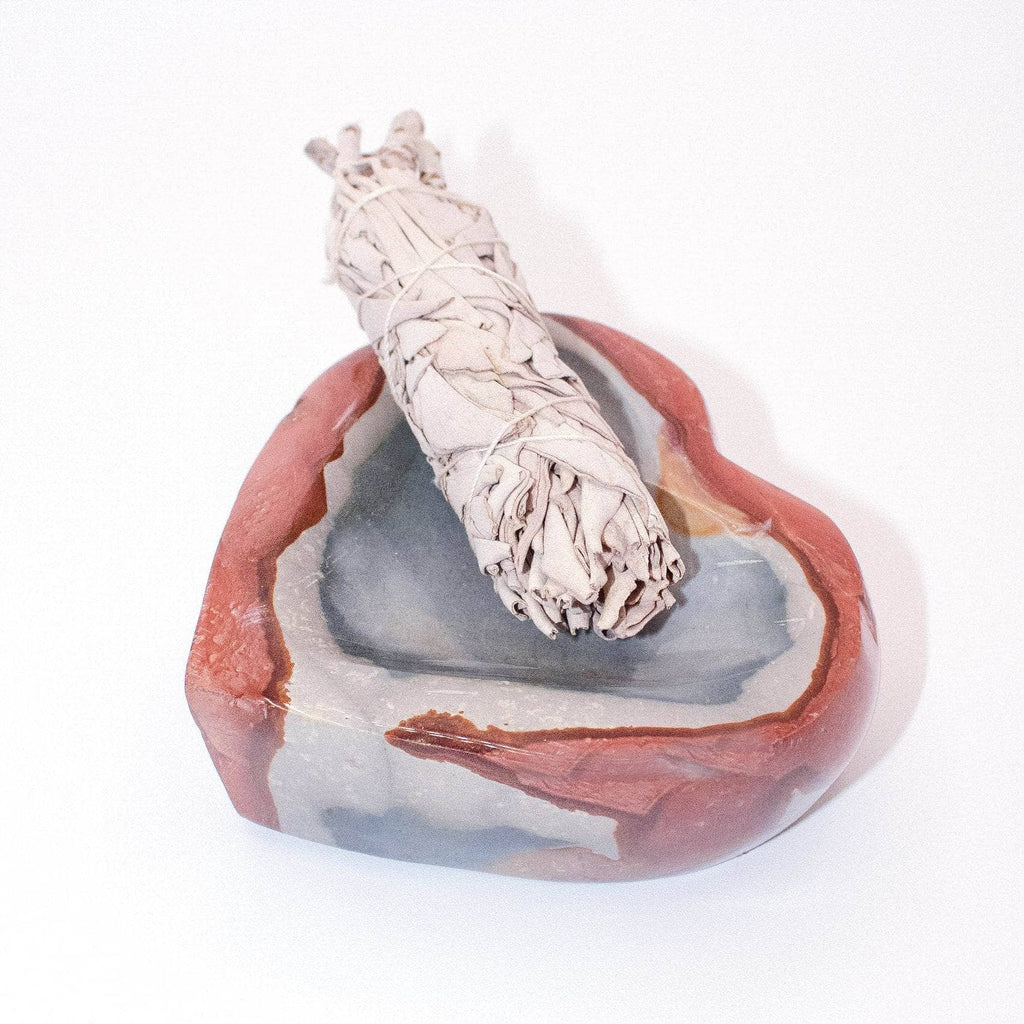 Polychrome Jasper Heart Bowl