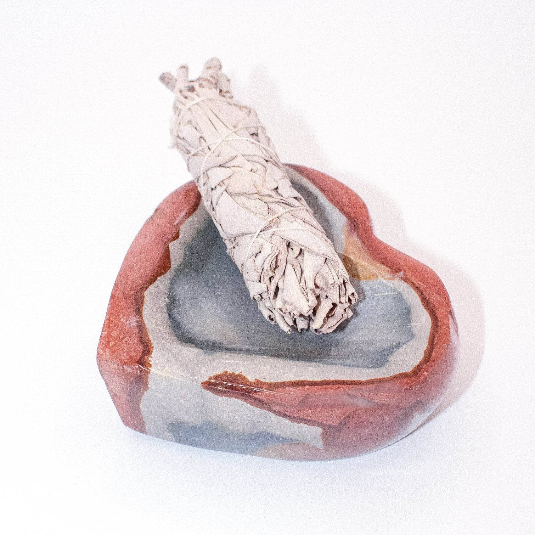 Polychrome Jasper Heart Bowl