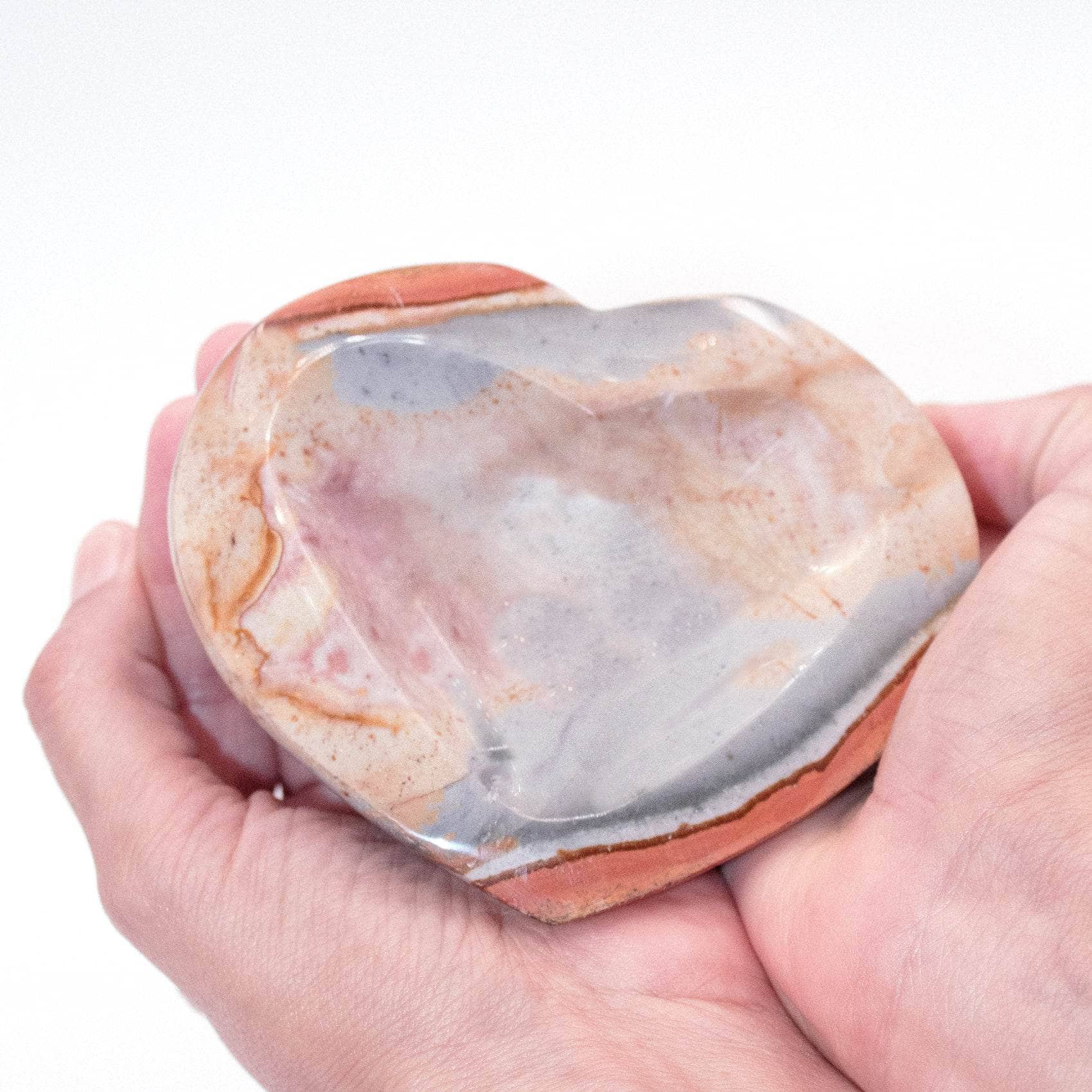 Polychrome Jasper Heart Bowl