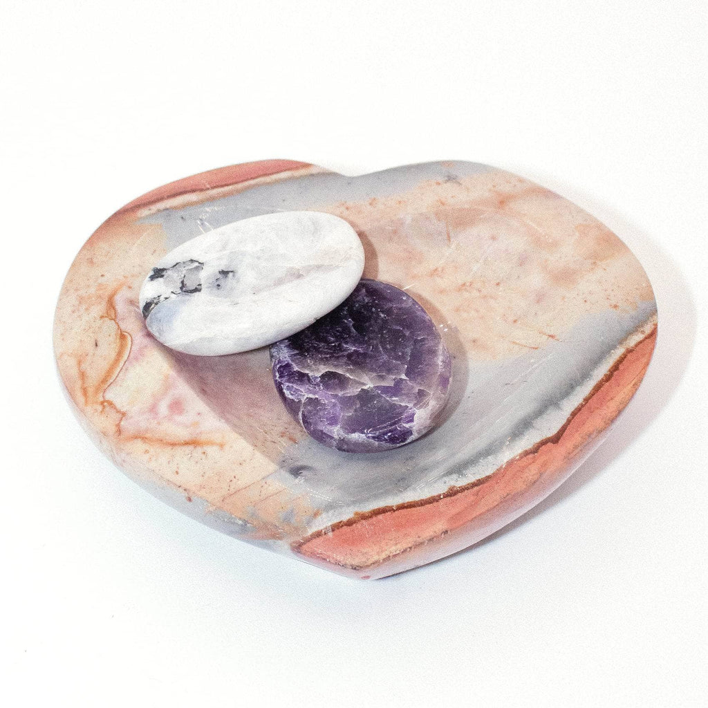 Polychrome Jasper Heart Bowl
