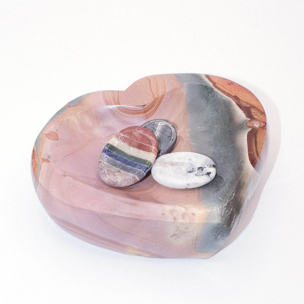 Polychrome Jasper Heart Bowl