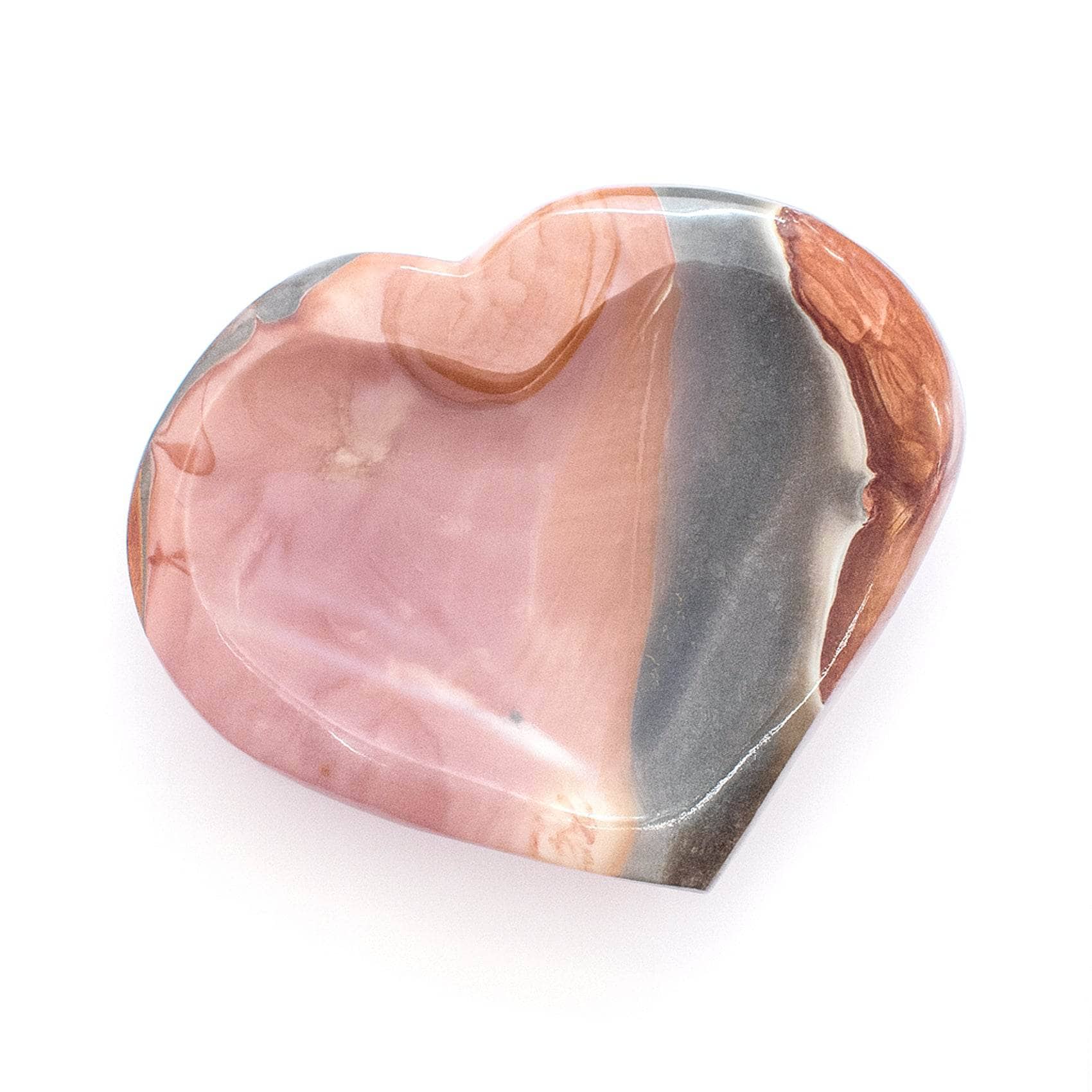 Polychrome Jasper Heart Bowl
