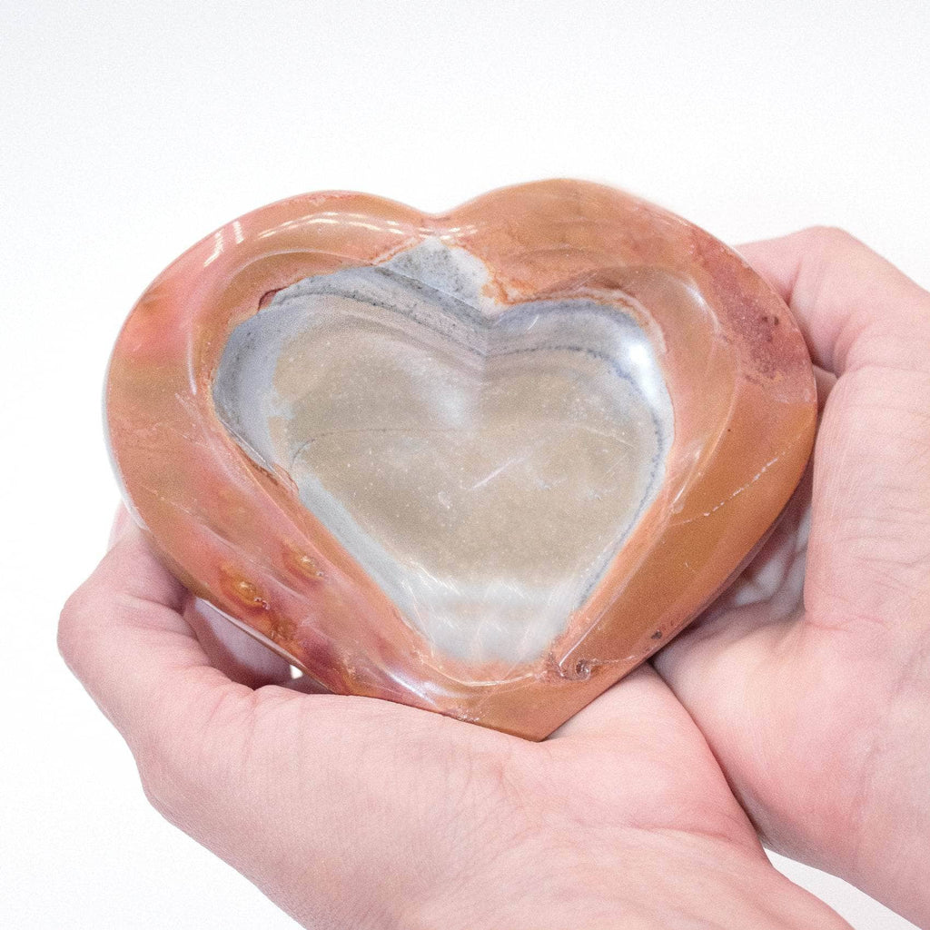 Polychrome Jasper Heart Bowl