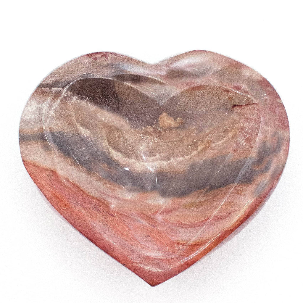 Polychrome Jasper Heart Bowl