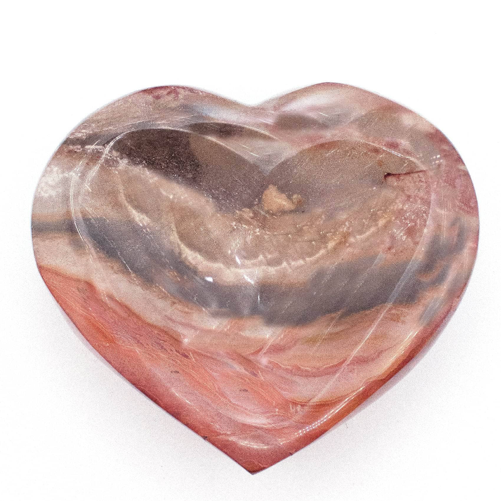 Polychrome Jasper Heart Bowl