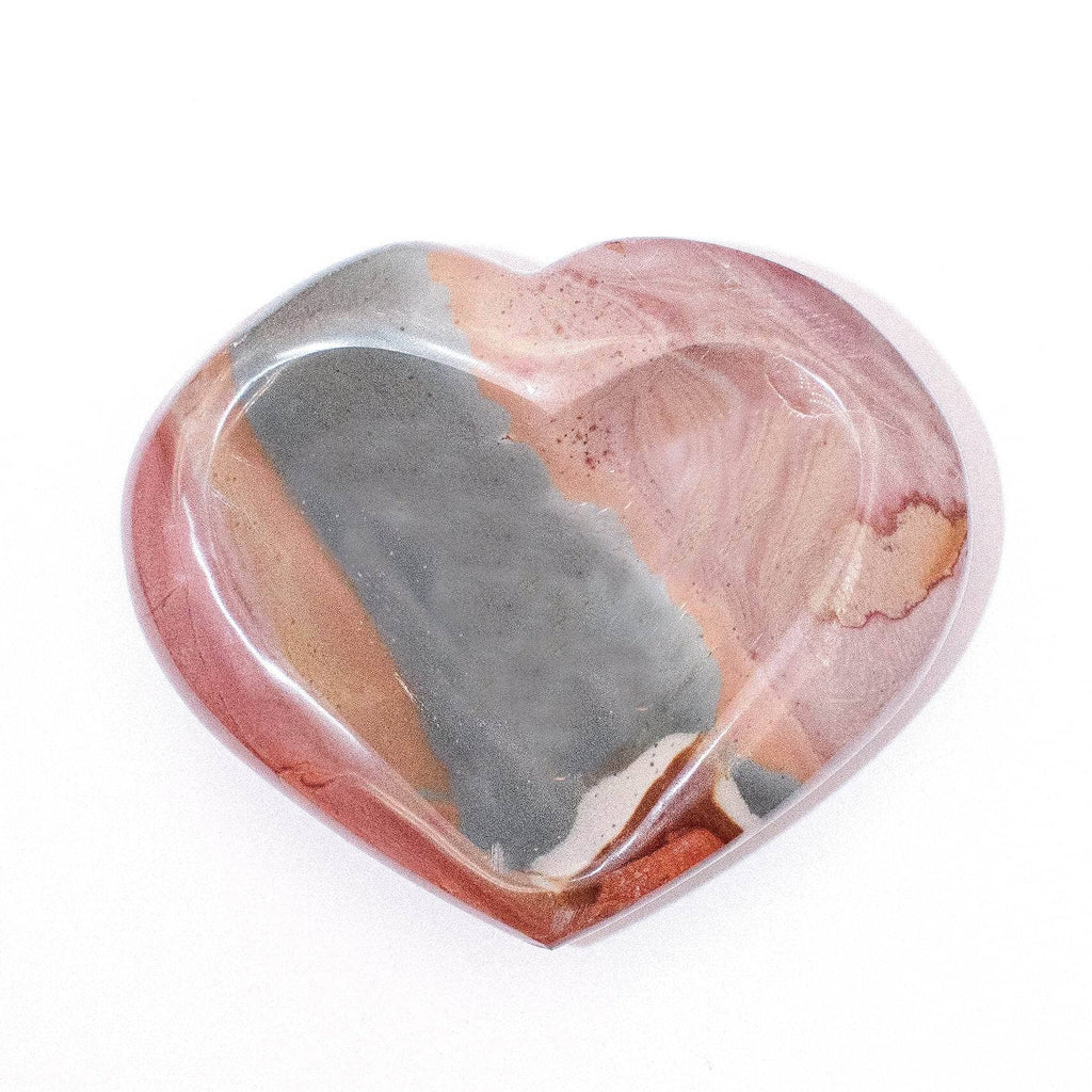 Polychrome Jasper Heart Bowl
