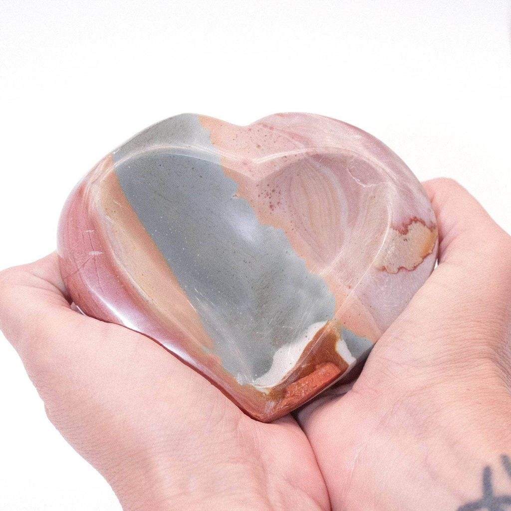 Polychrome Jasper Heart Bowl