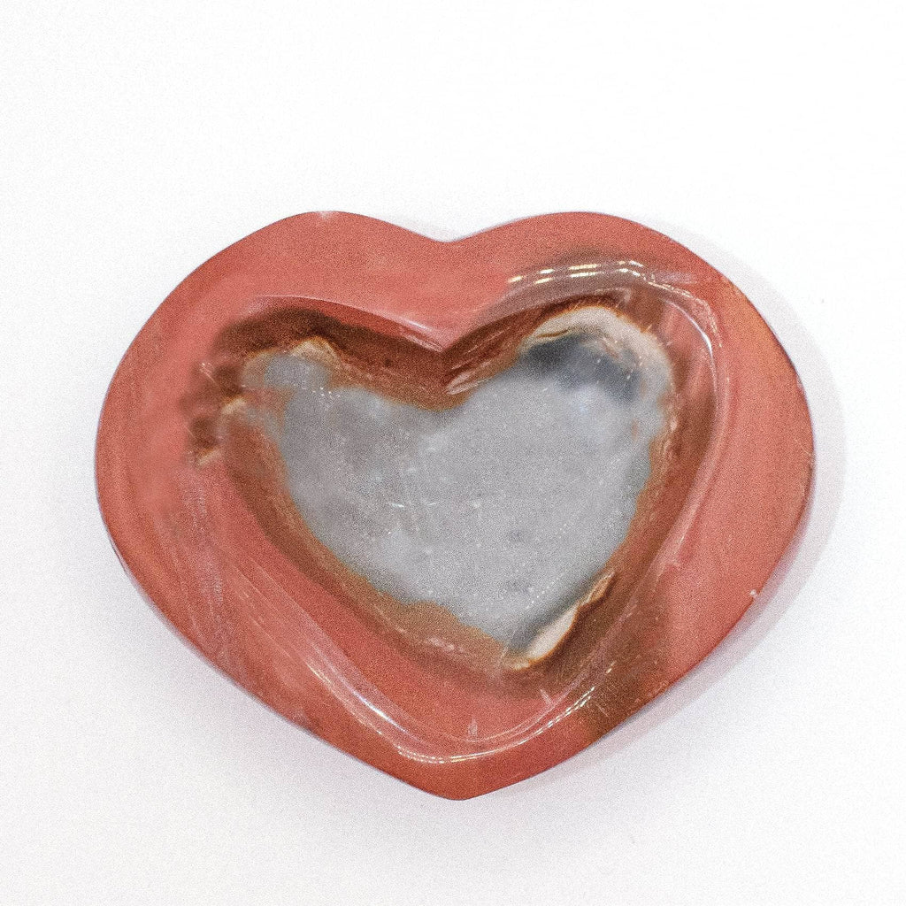 Polychrome Jasper Heart Bowl