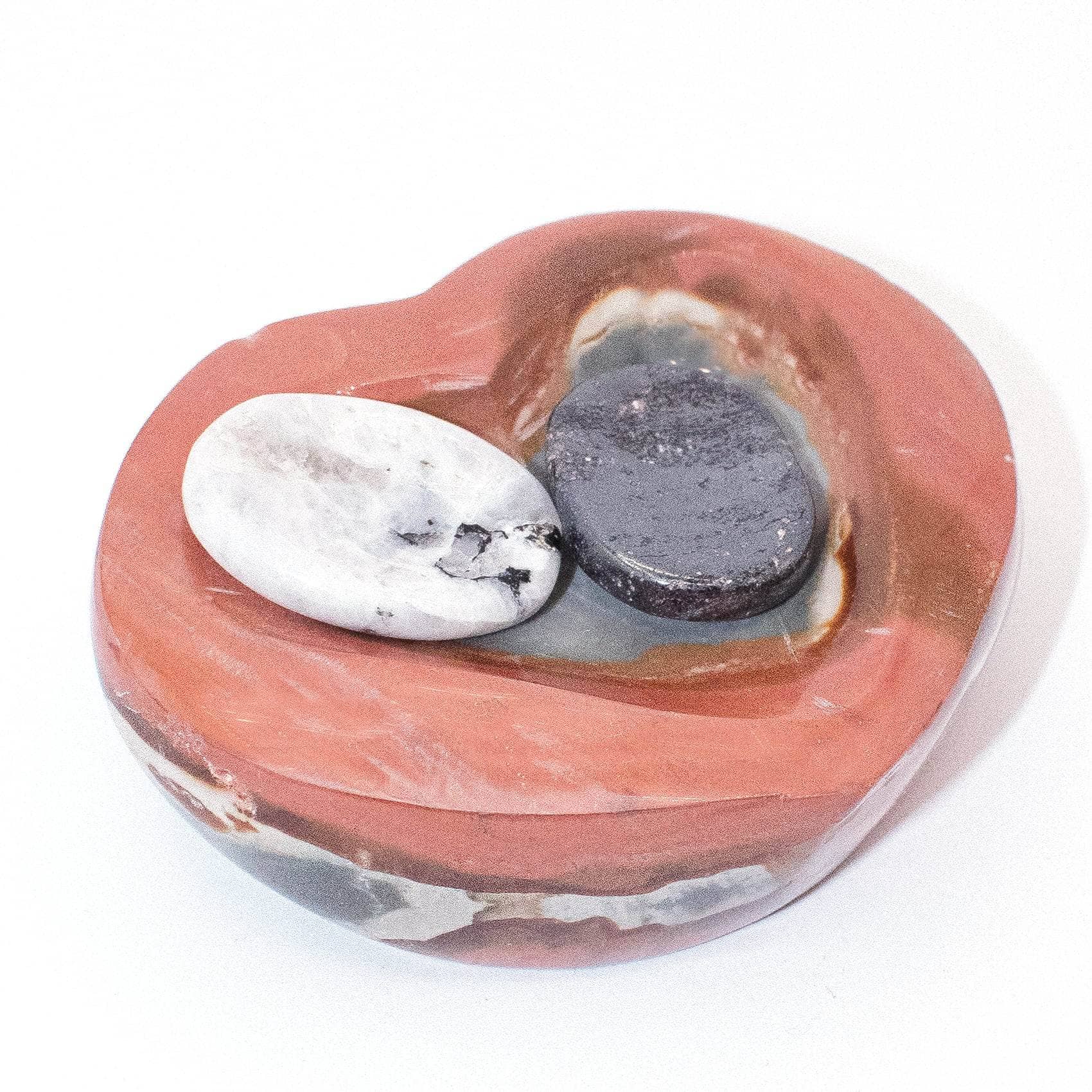 Polychrome Jasper Heart Bowl