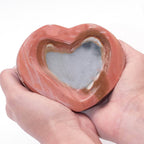 Polychrome Jasper Heart Bowl