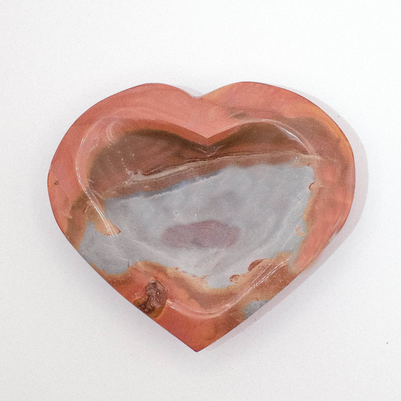 Polychrome Jasper Heart Bowl