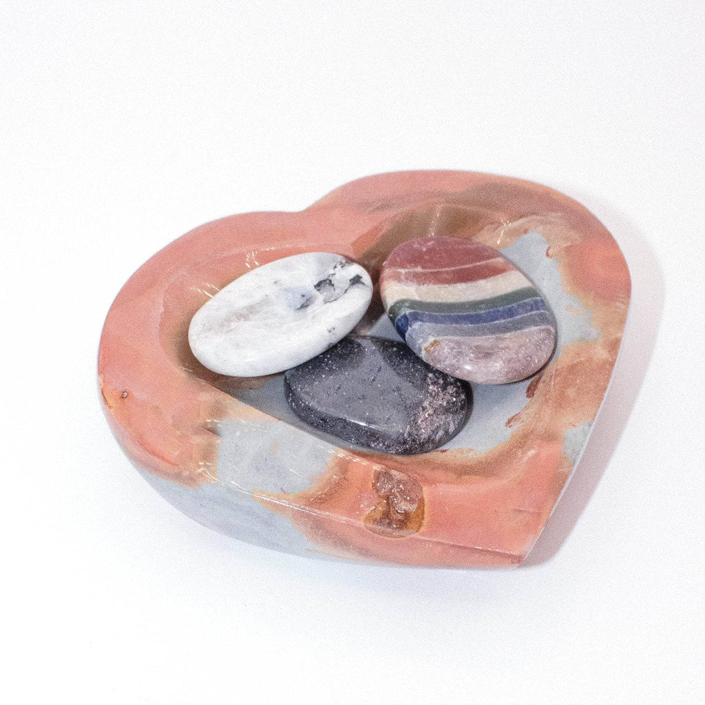 Polychrome Jasper Heart Bowl