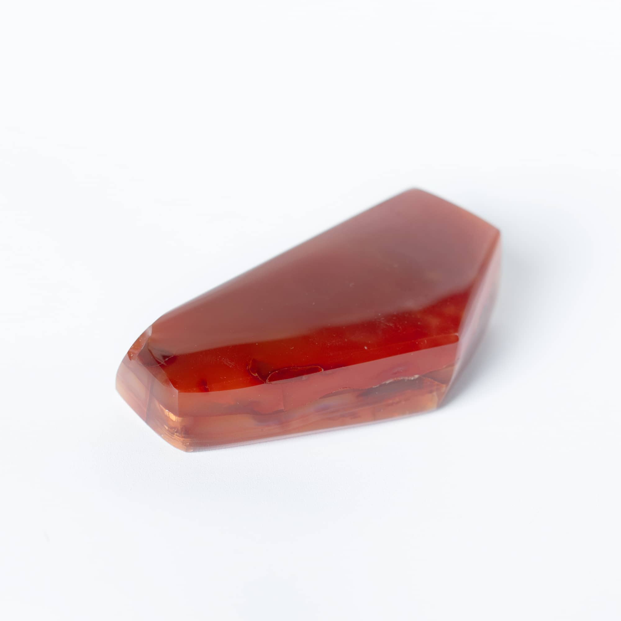 Carnelian Freeform Polygon - 1 of a Kind